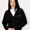 Cardigan “Kenzo Wild Tiger” in misto lana e cotone