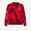 Cardigan “Lunar New Year” in misto cotone e lana Cardigan “Lunar New Year” in misto cotone e lana