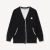 Cardigan ricamato ‘Boke Flower 2.0’ in cotone e lana Cardigan ricamato ‘Boke Flower 2.0’ in cotone e lana