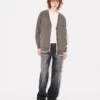 Cardigan ricamato ‘Boke Flower 2.0’ in cotone e lana Cardigan ricamato ‘Boke Flower 2.0’ in cotone e lana