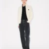 Cardigan ricamato ‘Boke Flower 2.0’ in cotone e lana Cardigan ricamato ‘Boke Flower 2.0’ in cotone e lana