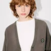 Cardigan ricamato ‘Boke Flower 2.0’ in cotone e lana Cardigan ricamato ‘Boke Flower 2.0’ in cotone e lana