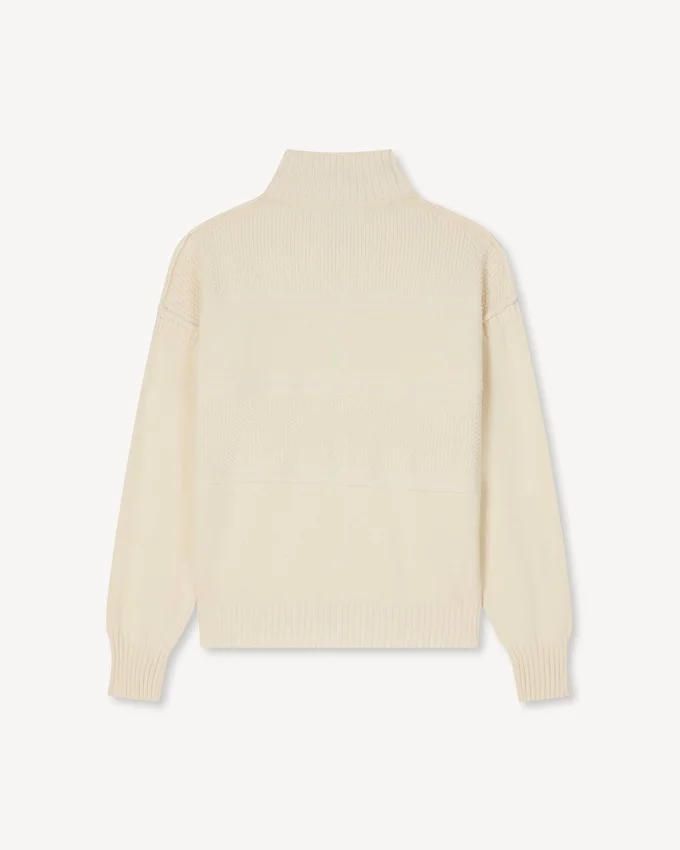 Cardigan ricamato ‘Boke Flower 2.0’ in cotone e lana Cardigan ricamato ‘Boke Flower 2.0’ in cotone e lana
