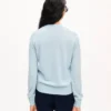 Cardigan ricamato con firma “Kenzo” in lana merino Cardigan ricamato con firma “Kenzo” in lana merino
