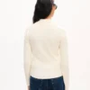 Cardigan ricamato ‘Kenzo Tulip’ in cotone spugnoso Cardigan ricamato ‘Kenzo Tulip’ in cotone spugnoso