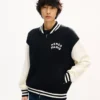 Cardigan varsity “Kenzo Paris Emblem” in misto cotone Cardigan varsity “Kenzo Paris Emblem” in misto cotone