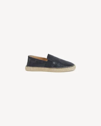 Espadrillas in pelle con logo ‘Kenzo Weave’ impresso