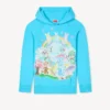 Felpa con cappuccio aderente “Kenzo Cartoon” in cotone Felpa con cappuccio aderente “Kenzo Cartoon” in cotone