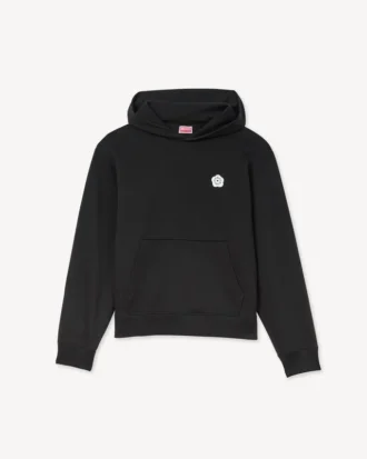 Felpa con cappuccio ‘Boke Flower 2.0’ in cotone