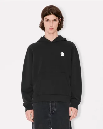 Felpa con cappuccio ‘Boke Flower 2.0’ in cotone