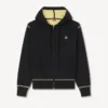 Felpa con cappuccio e zip ‘Boke Flower 2.0’ in misto lana e cotone Felpa con cappuccio e zip ‘Boke Flower 2.0’ in misto lana e cotone