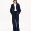 Felpa con cappuccio e zip in maglia ‘Kenzo Signature’ in misto cotone e lana Felpa con cappuccio e zip in maglia ‘Kenzo Signature’ in misto cotone e lana