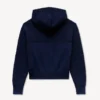 Felpa con cappuccio e zip in maglia ‘Kenzo Signature’ in misto cotone e lana Felpa con cappuccio e zip in maglia ‘Kenzo Signature’ in misto cotone e lana