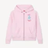 Felpa con cappuccio e zip ‘Kenzo Cartoon’ in cotone Felpa con cappuccio e zip ‘Kenzo Cartoon’ in cotone