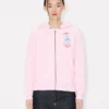 Felpa con cappuccio e zip ‘Kenzo Cartoon’ in cotone Felpa con cappuccio e zip ‘Kenzo Cartoon’ in cotone