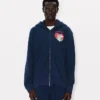 Felpa con cappuccio e zip ‘Kenzo Cartoon’ in cotone Felpa con cappuccio e zip ‘Kenzo Cartoon’ in cotone