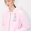 Felpa con cappuccio e zip ‘Kenzo Cartoon’ in cotone Felpa con cappuccio e zip ‘Kenzo Cartoon’ in cotone