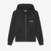 Felpa con cappuccio e zip “Kenzo Wild Tiger” in cotone