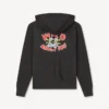 Felpa con cappuccio e zip “Kenzo Wild Tiger” in cotone