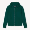 Felpa con cappuccio e zip “Kenzo Winter Holidays” in cotone Felpa con cappuccio e zip “Kenzo Winter Holidays” in cotone