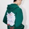 Felpa con cappuccio e zip “Kenzo Winter Holidays” in cotone Felpa con cappuccio e zip “Kenzo Winter Holidays” in cotone