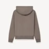 Felpa con cappuccio e zip ricamata ‘Boke Flower 2.0’ in cotone e lana