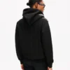 Felpa con cappuccio e zip ricamata “Kenzo Signature” in cotone Felpa con cappuccio e zip ricamata “Kenzo Signature” in cotone