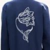 Felpa con cappuccio e zip ricamata “Kenzo Tulip” in cotone Felpa con cappuccio e zip ricamata “Kenzo Tulip” in cotone