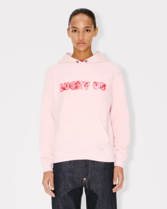 Felpa con cappuccio “Kenzo Words” in cotone