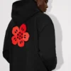 Felpa con cappuccio oversize in cotone con ricamo “Boke Flower” Felpa con cappuccio oversize in cotone con ricamo “Boke Flower”