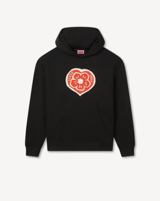 Felpa con cappuccio oversize ‘Kenzo Boke Heart’ in cotone