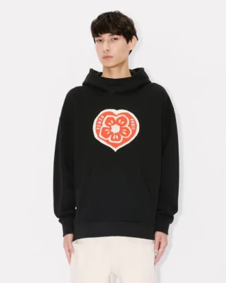 Felpa con cappuccio oversize ‘Kenzo Boke Heart’ in cotone
