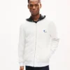 Felpa con cappuccio reversibile e zip “Kenzo Tulip” in cotone Felpa con cappuccio reversibile e zip “Kenzo Tulip” in cotone