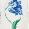 Felpa con cappuccio reversibile e zip “Kenzo Tulip” in cotone Felpa con cappuccio reversibile e zip “Kenzo Tulip” in cotone