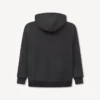 Felpa con cappuccio reversibile e zip “Kenzo Tulip” in cotone Felpa con cappuccio reversibile e zip “Kenzo Tulip” in cotone