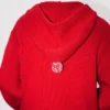 Felpa con cappuccio ricamata “Kenzo Winter Holidays” in cotone e lana Felpa con cappuccio ricamata “Kenzo Winter Holidays” in cotone e lana