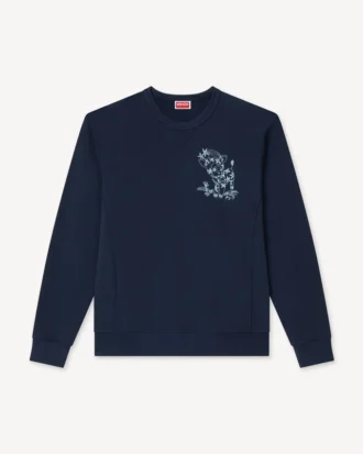 Felpa con ricamo “Kenzo Cartoon” in cotone