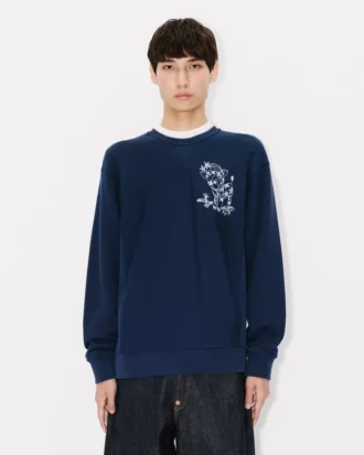Felpa con ricamo “Kenzo Cartoon” in cotone
