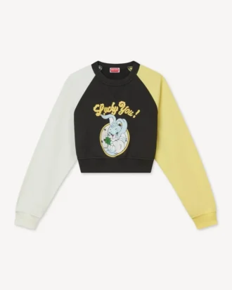 Felpa corta ‘Kenzo Cartoon’ in cotone Felpa corta ‘Kenzo Cartoon’ in cotone