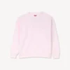 Felpa in cotone con ricamo ‘Boke Flower 2.0’ Felpa in cotone con ricamo ‘Boke Flower 2.0’