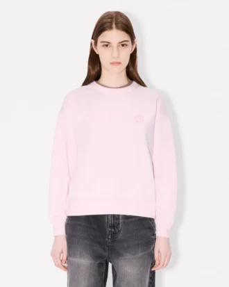 Felpa in cotone con ricamo ‘Boke Flower 2.0’ Felpa in cotone con ricamo ‘Boke Flower 2.0’