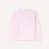 Felpa in cotone con ricamo ‘Boke Flower 2.0’ Felpa in cotone con ricamo ‘Boke Flower 2.0’