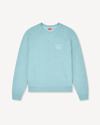 Felpa in cotone con ricamo “Kenzo Boke Heart”