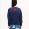 Felpa in cotone con ricamo “Kenzo Paris Emblem” Felpa in cotone con ricamo “Kenzo Paris Emblem”