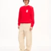 Felpa in cotone con ricamo “Kenzo Paris Emblem” Felpa in cotone con ricamo “Kenzo Paris Emblem”