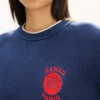 Felpa in cotone con ricamo “Kenzo Paris Emblem” Felpa in cotone con ricamo “Kenzo Paris Emblem”