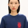 Felpa in cotone con ricamo “Kenzo Paris Emblem” Felpa in cotone con ricamo “Kenzo Paris Emblem”
