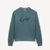 Felpa in cotone con ricamo ‘Kenzo Signature’ Felpa in cotone con ricamo ‘Kenzo Signature’