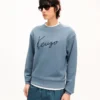 Felpa in cotone con ricamo ‘Kenzo Signature’ Felpa in cotone con ricamo ‘Kenzo Signature’