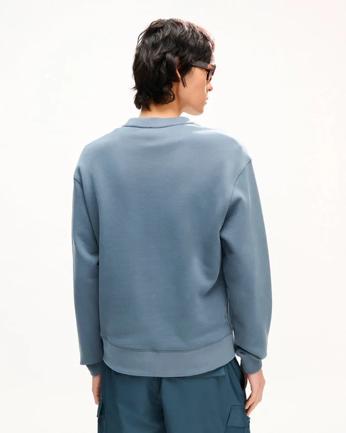Felpa in cotone con ricamo ‘Kenzo Signature’ Felpa in cotone con ricamo ‘Kenzo Signature’